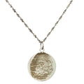 14K White Gold Fingerprint Necklace - 14K White Gold | Greco Jewelers