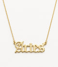 14K Gold Zodiac Necklace