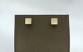 Yellow Gold Square Earrings | Greco Jewelers