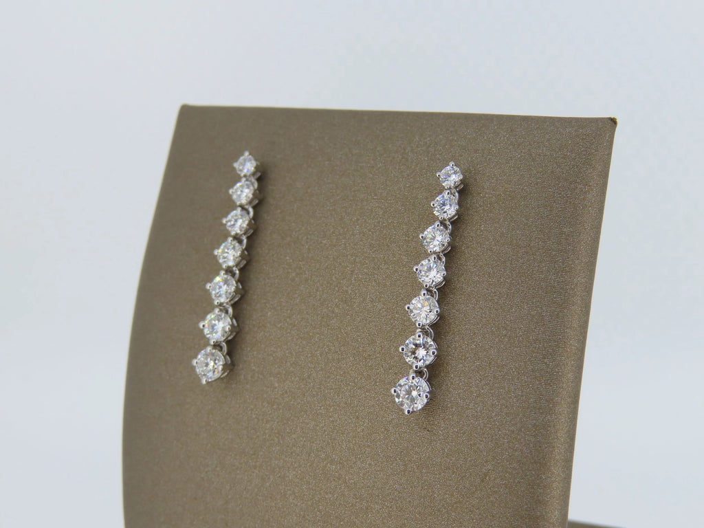 Dangle earrings | Greco Jewelers - alternate angle