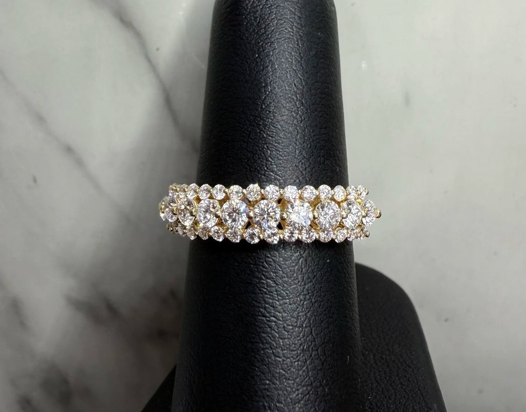 14K Yellow Gold Diamond Ring - 14K Yellow Gold | Greco Jewelers
