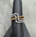 14K White and Yellow Gold Two Toned Ring - 14K White and Yellow Gold | Greco Jewelers