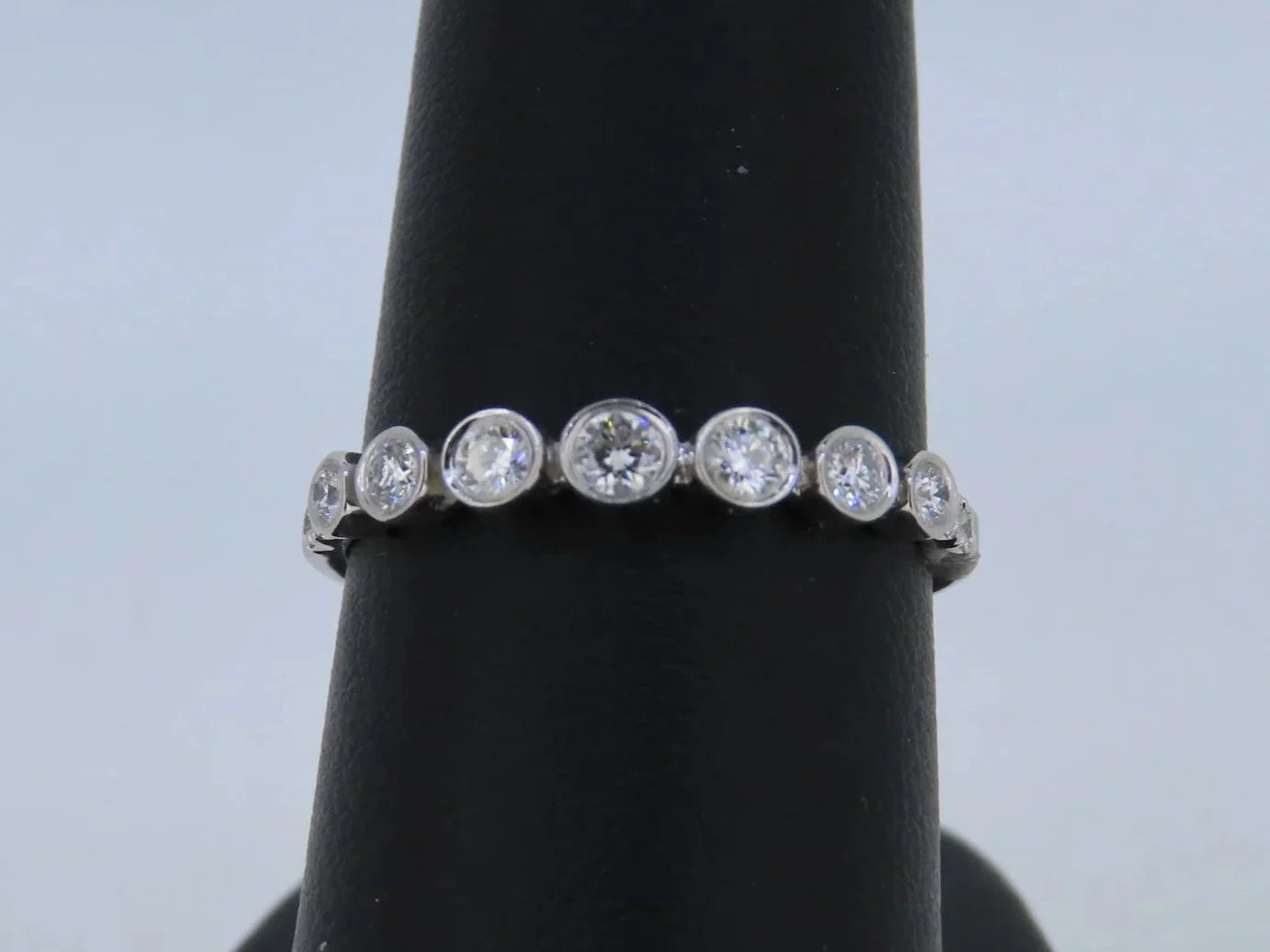 Bezel Diamond Band | Greco Jewelers