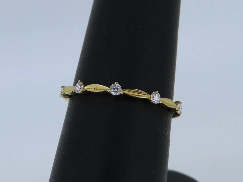 Stackable Diamond Band | Greco Jewelers - detail view