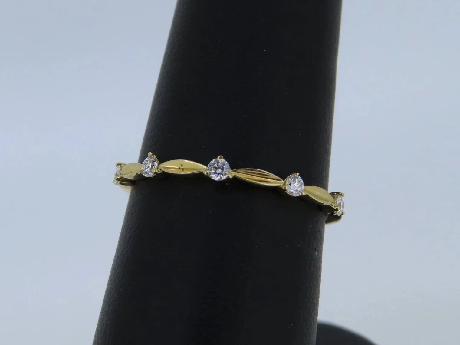 Stackable Diamond Band | Greco Jewelers - detail view