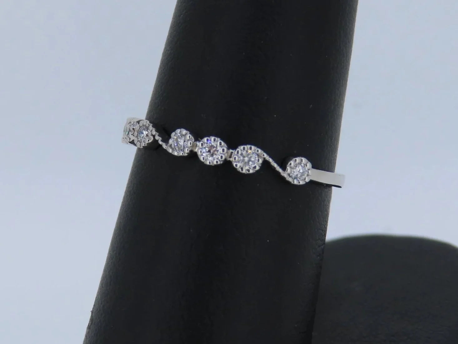 Bezel Set Diamond Ring | Greco Jewelers - alternate angle