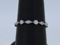14K White Gold Stackable Diamond Band - 14K White Gold | Greco Jewelers