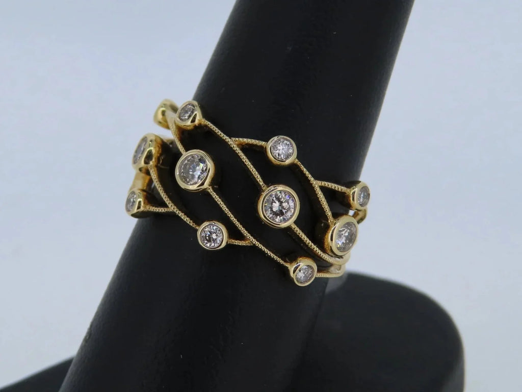 Decorative Diamond Ring | Greco Jewelers - alternate angle