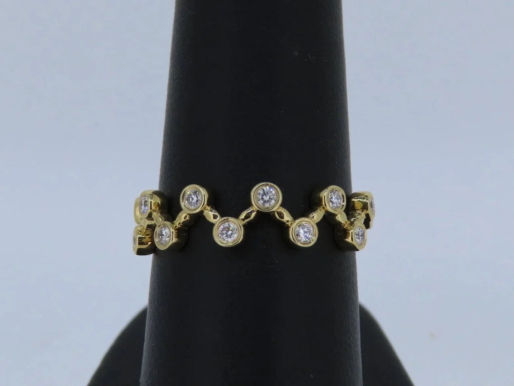 Zig Zag Diamond Ring | Greco Jewelers