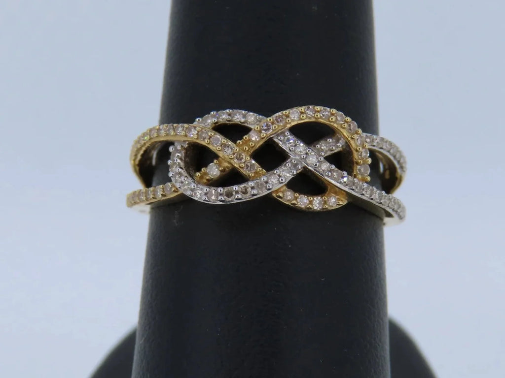Two-Toned Diamond Ring - Two-Toned Gold | Greco Jewelers