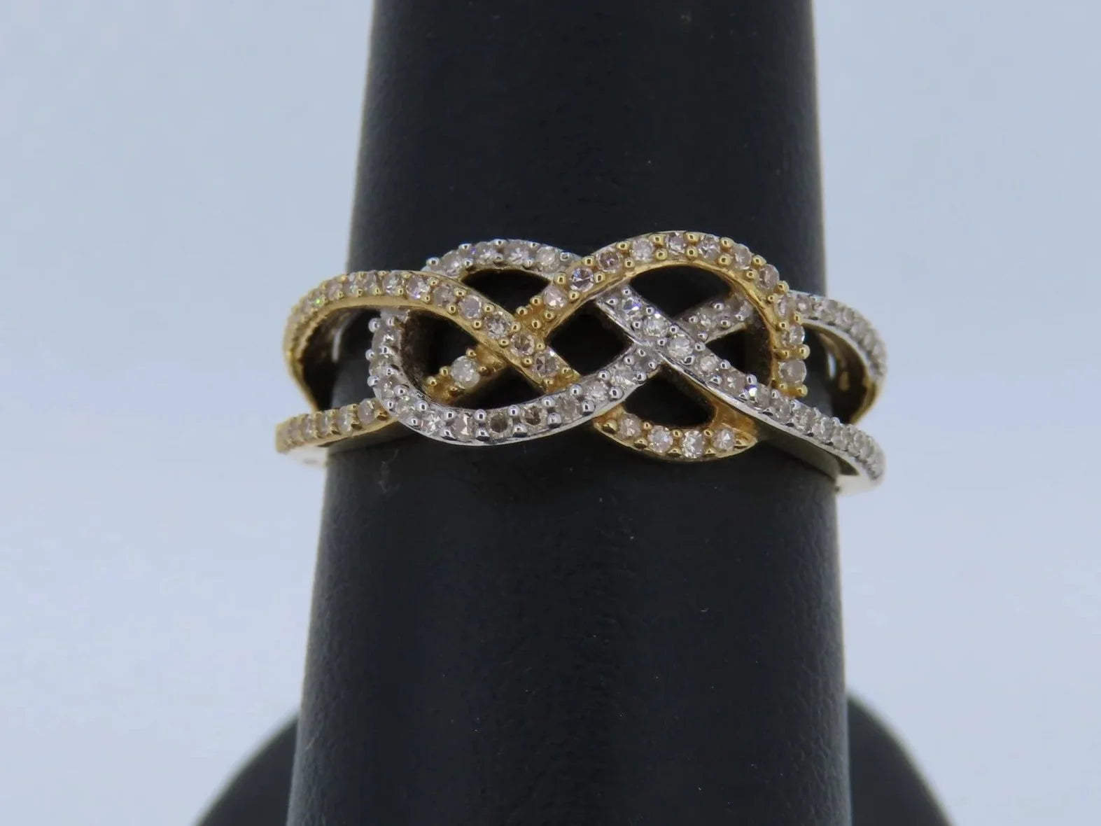 Two-Toned Diamond Ring - Two-Toned Gold | Greco Jewelers