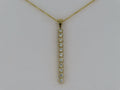 Diamond Bar Necklace | Greco Jewelers