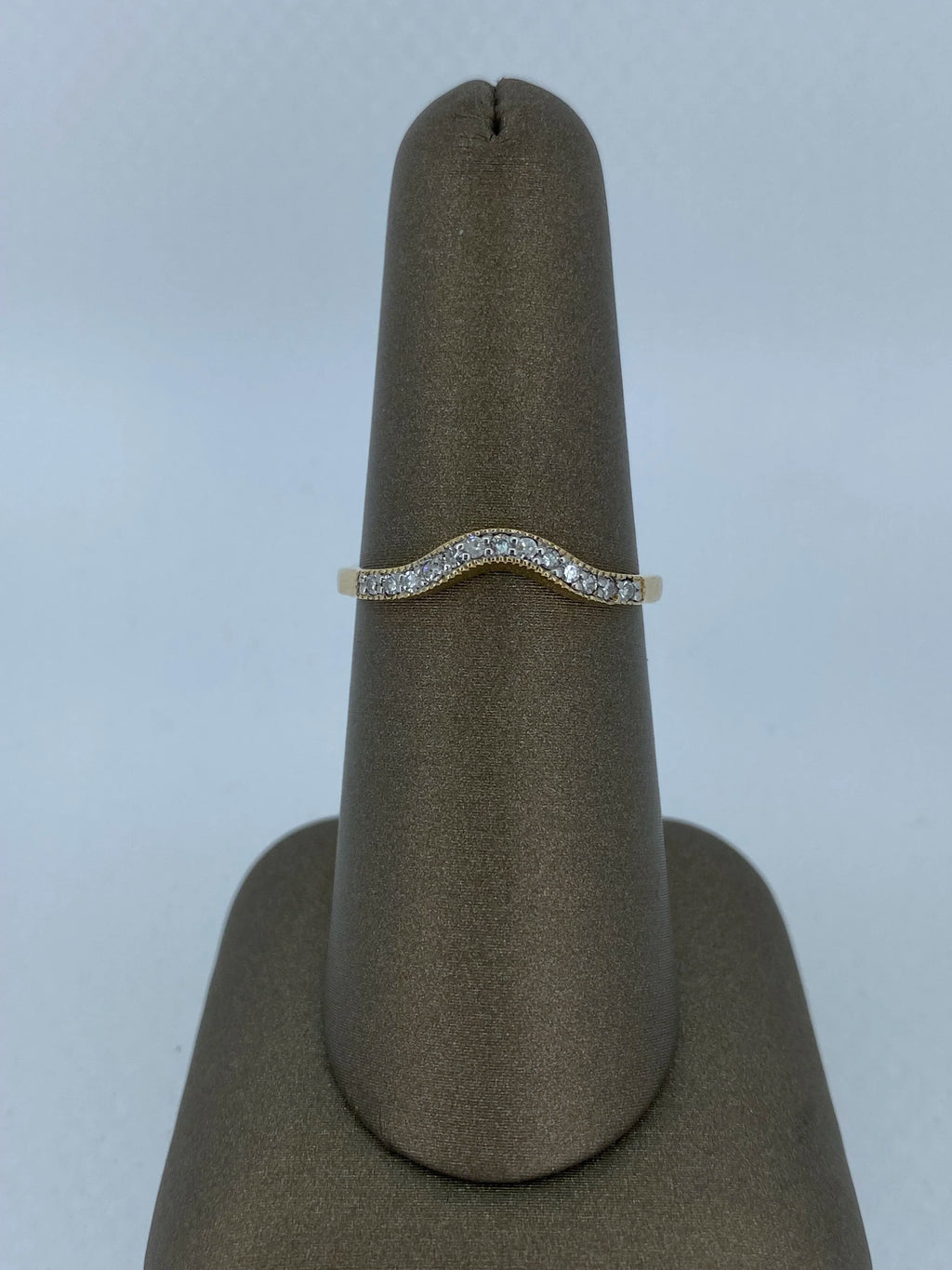 14K Yellow Gold Curved Band - 14K Yellow Gold | Greco Jewelers