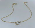 10K Yellow Gold Inital Bracelet - 10K Yellow Gold | Greco Jewelers