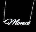Custom Nameplate Necklace - 14K Yellow Gold - 14K Yellow Gold | Greco Jewelers