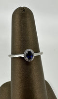 14K White Gold Sapphire Ring - 14K White Gold | Greco Jewelers